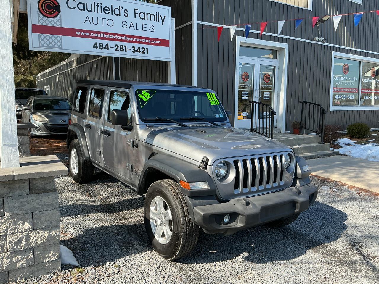 Jeep Wrangler Unlimited Sport S 4x4 2018