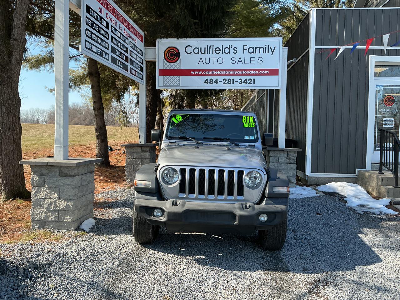 Jeep Wrangler Unlimited Sport S 4x4 2018