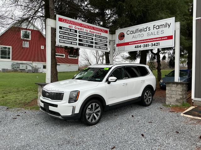 White 2020 Kia Telluride S AWD SUV / Crossover All-Wheel Drive Automatic