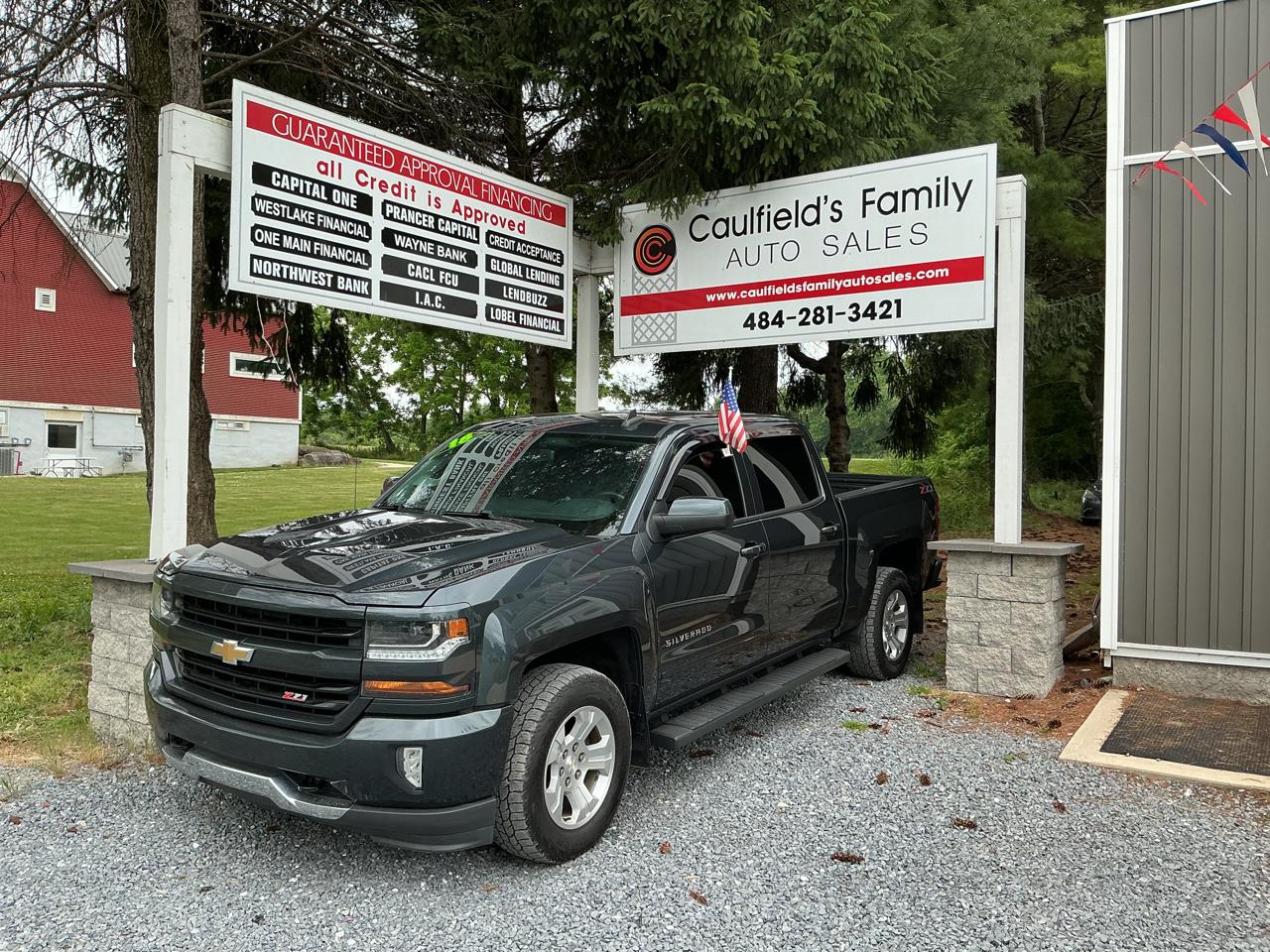 2018 Chevrolet Silverado 1500 LTZ Z71 Crew Cab 4WD