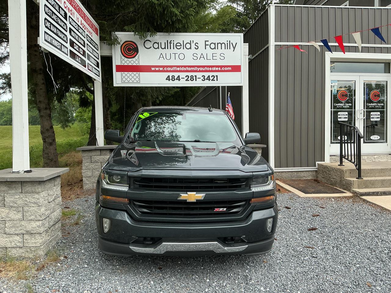 Chevrolet Silverado 1500 LTZ Z71 Crew Cab 4WD 2018