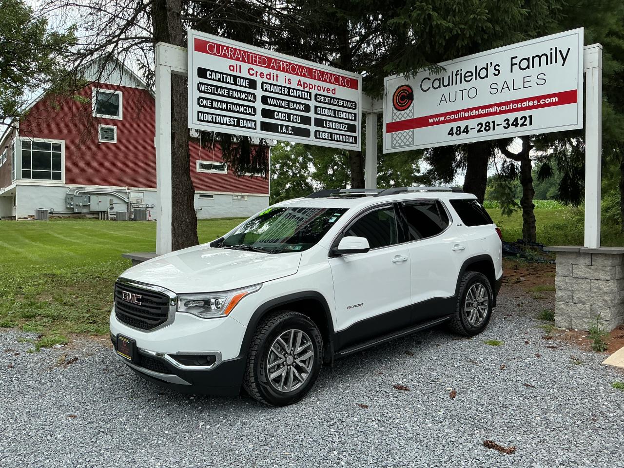 2019 GMC Acadia AWD 4dr SLE w/SLE-2