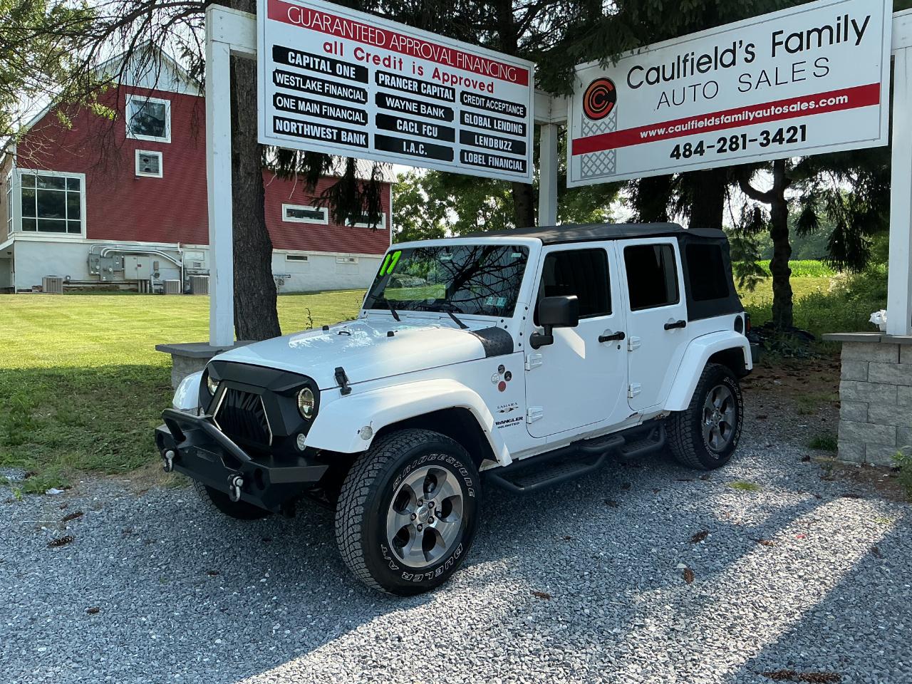 Jeep Wrangler Unlimited 4WD 4dr Sahara 2017