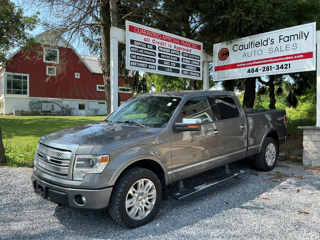 2014 Ford F-150 4WD SuperCrew 145" Platinum