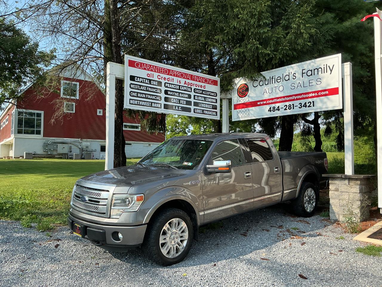 2014 Ford F-150 4WD SuperCrew 145" Platinum