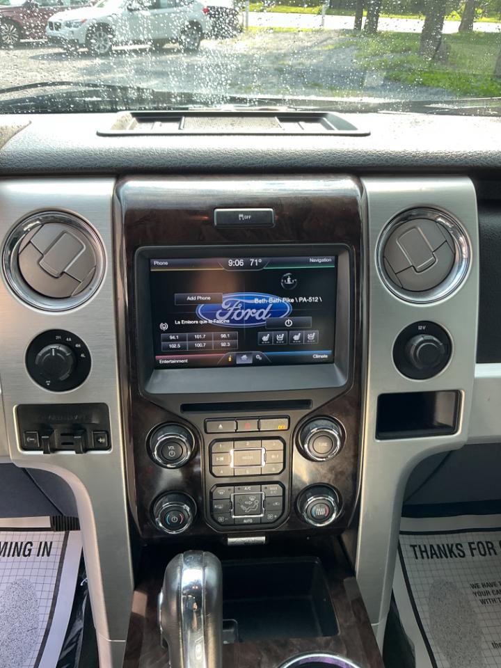 Ford F-150 4WD SuperCrew 145" Platinum 2014