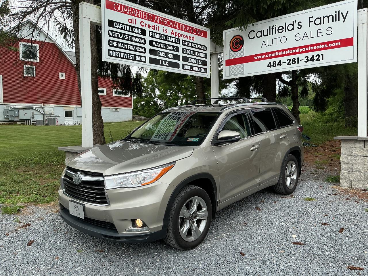 Toyota Highlander Limited Platinum 4D SUV AWD 2016