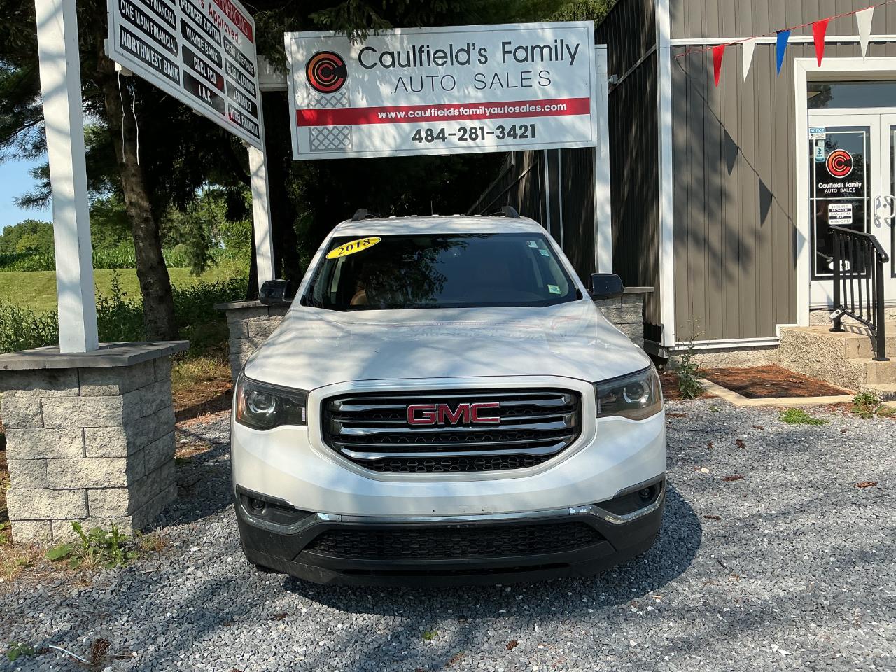 2018 GMC Acadia AWD 4dr SLT w/SLT-1