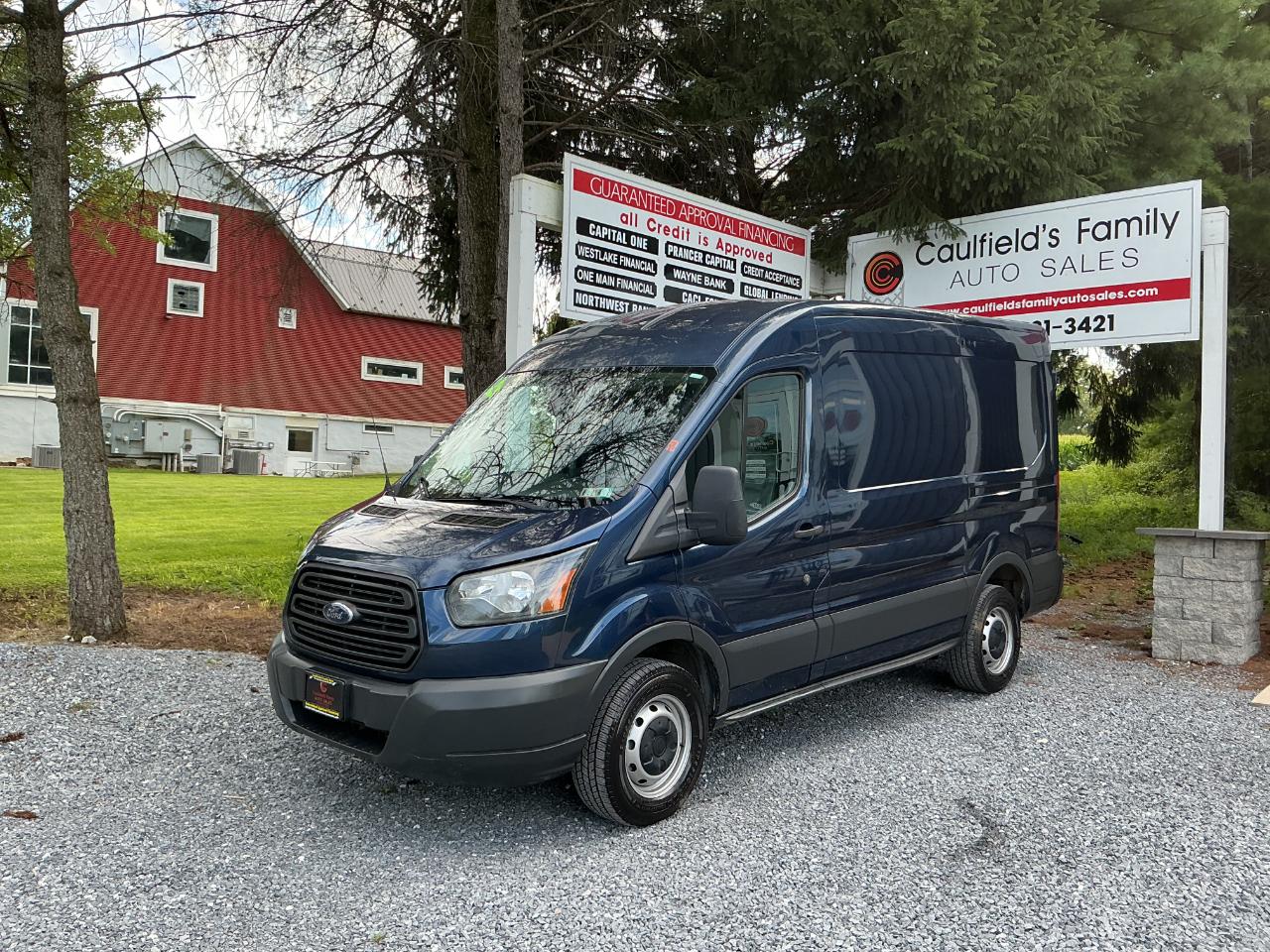 2017 Ford Transit Van T-250 130" Med Rf 9000 GVWR Sliding RH Dr
