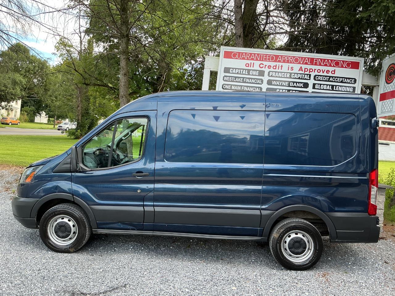 Ford Transit Van T-250 130" Med Rf 9000 GVWR Sliding RH Dr 2017