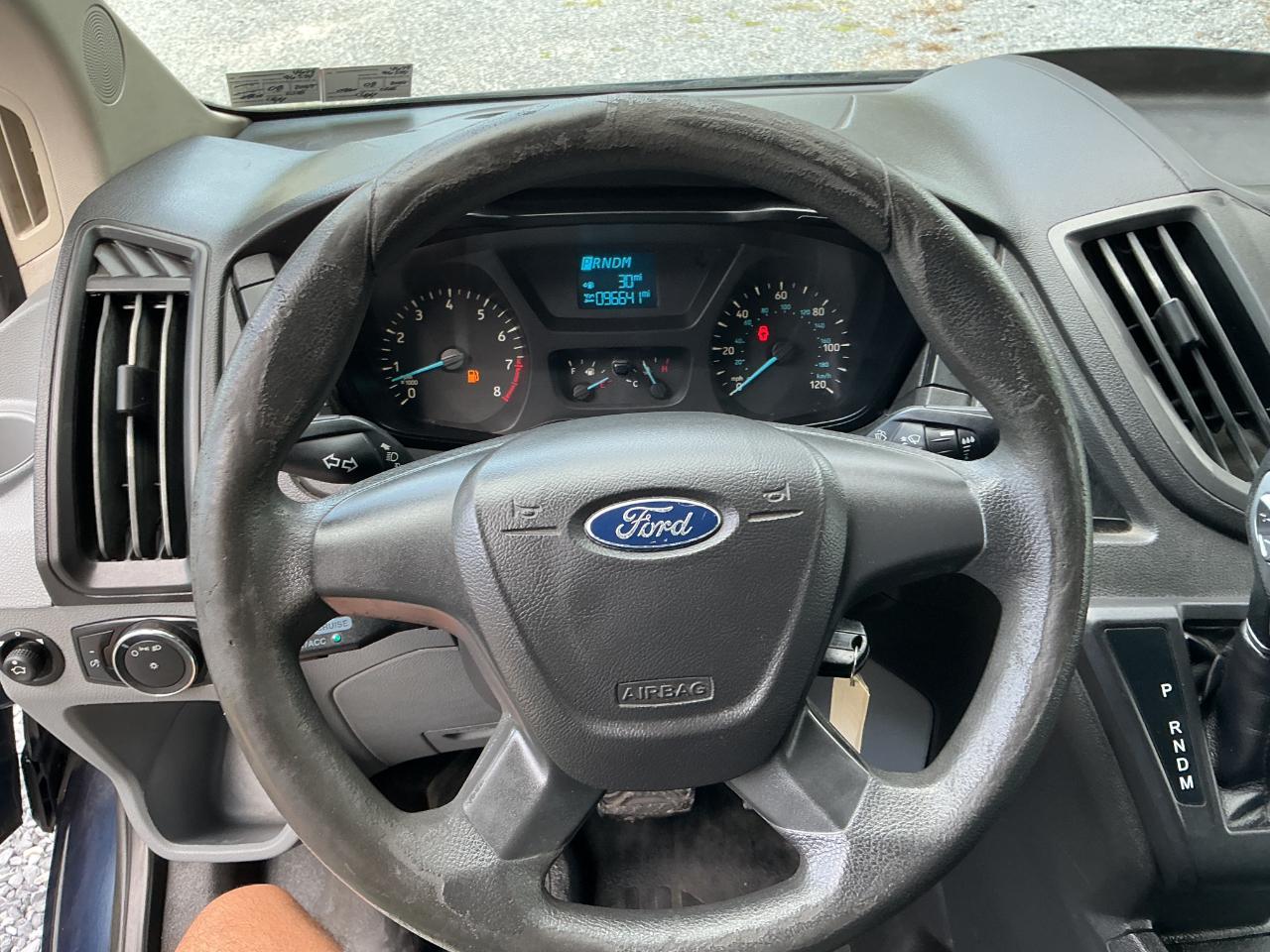Ford Transit Van T-250 130" Med Rf 9000 GVWR Sliding RH Dr 2017