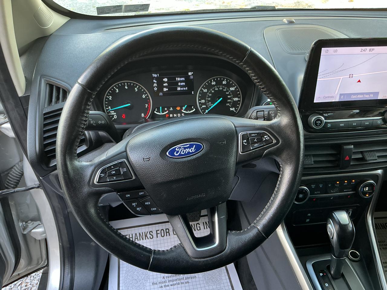 Ford EcoSport SES 4WD 2021