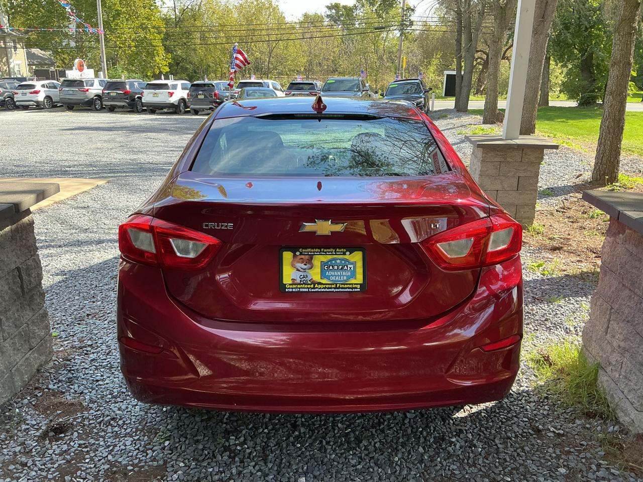 Chevrolet Cruze 4dr Sdn 1.4L LT w/1SD 2017