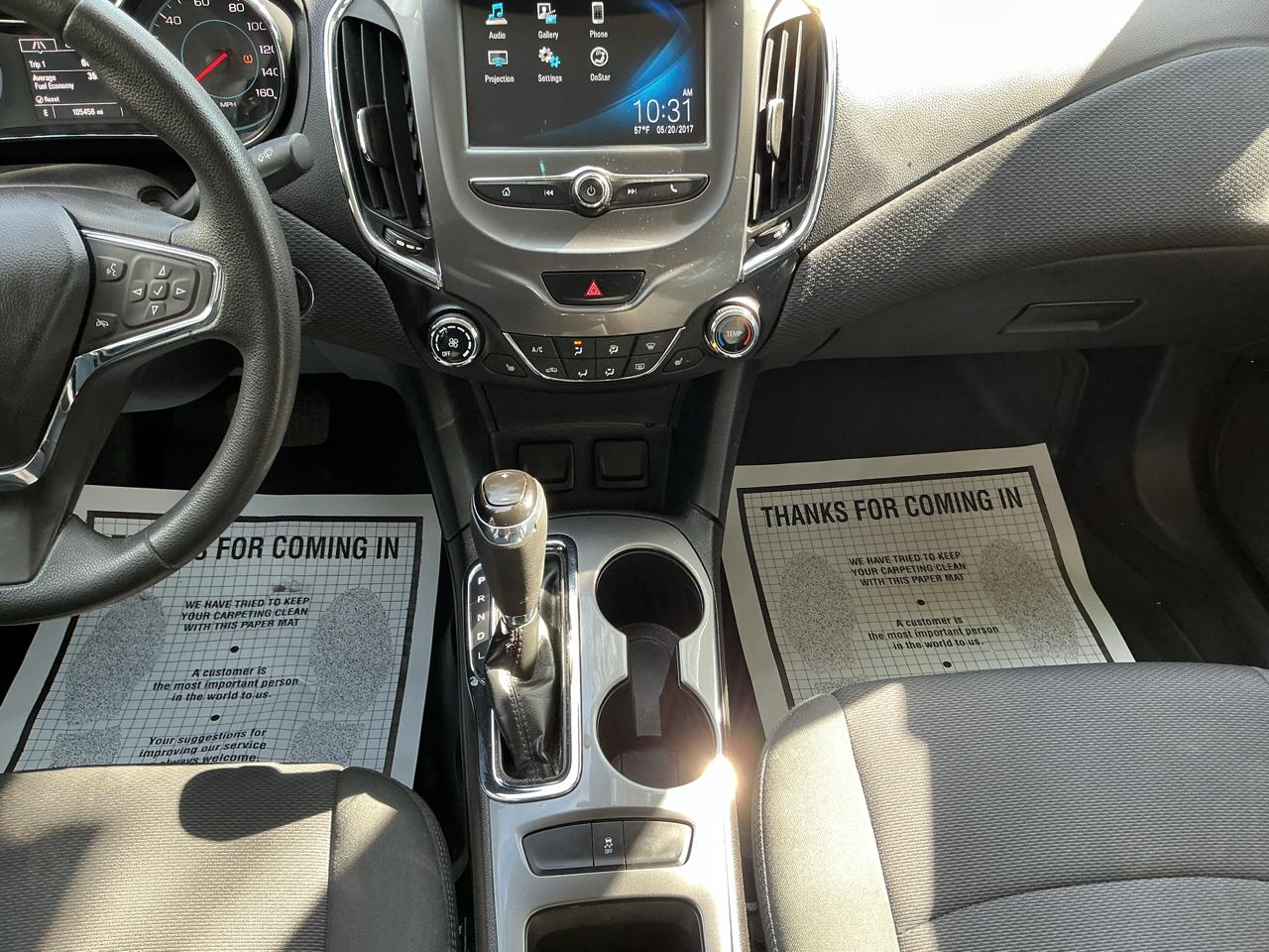 Chevrolet Cruze 4dr Sdn 1.4L LT w/1SD 2017