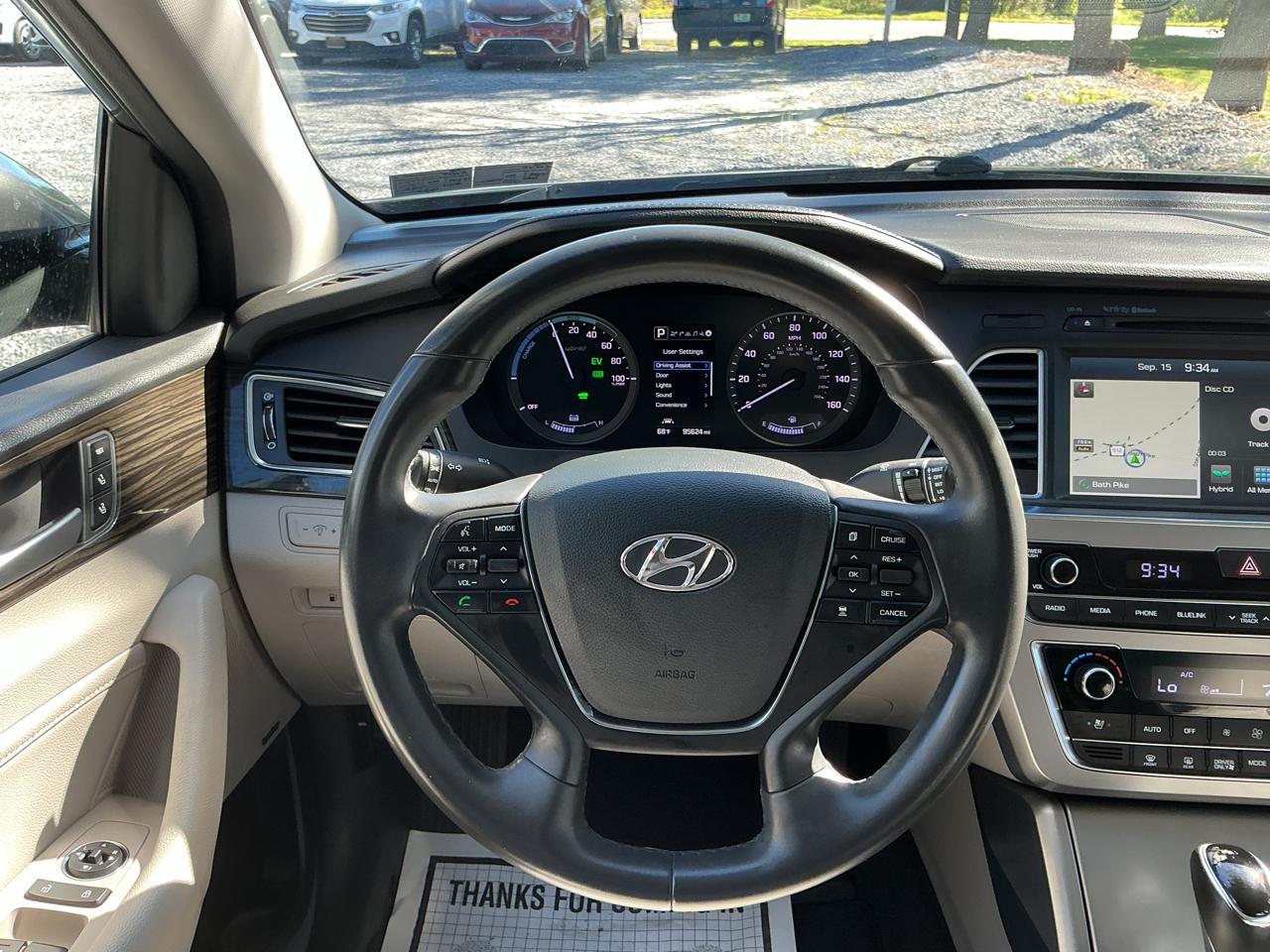 Hyundai Sonata Hybrid Limited 2.0L 2017