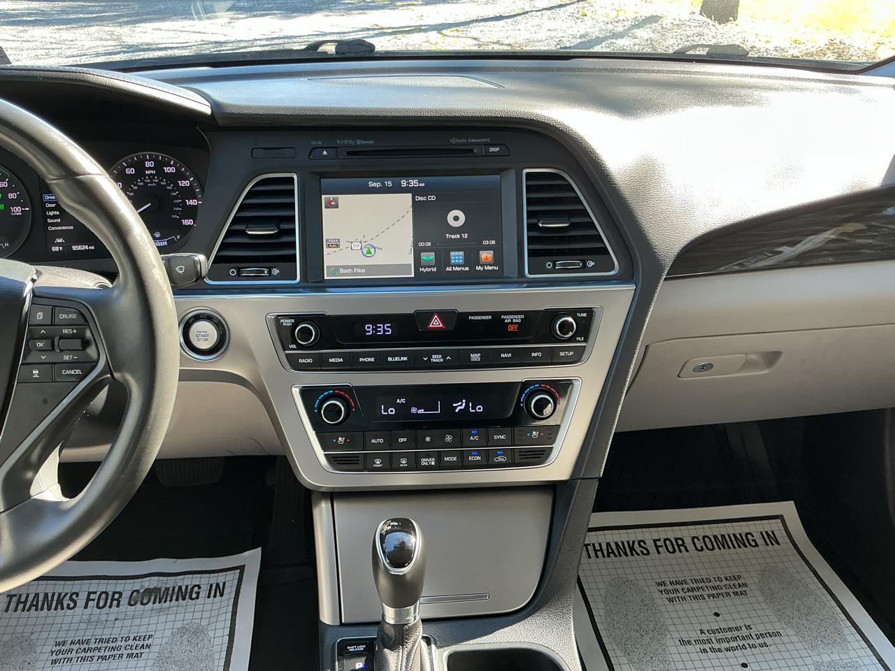 Hyundai Sonata Hybrid Limited 2.0L 2017