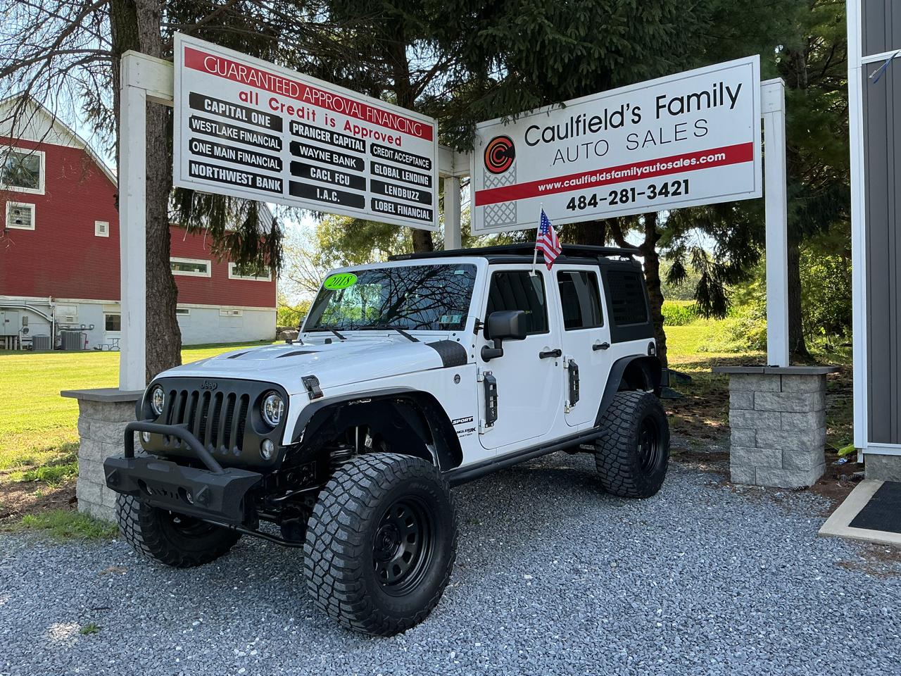 2018 Jeep Wrangler JK Unlimited Sport S 4x4
