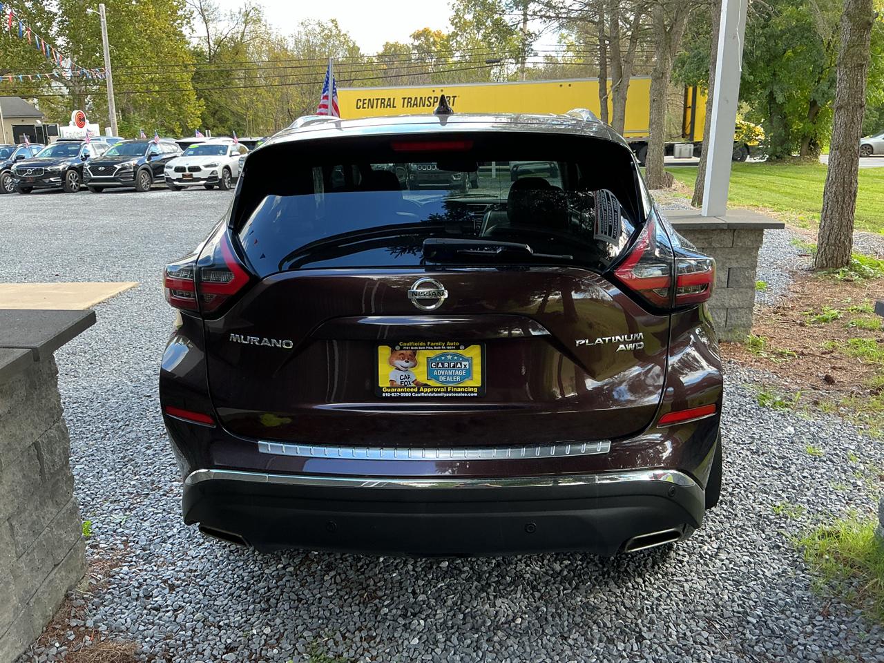 Nissan Murano AWD Platinum 2019
