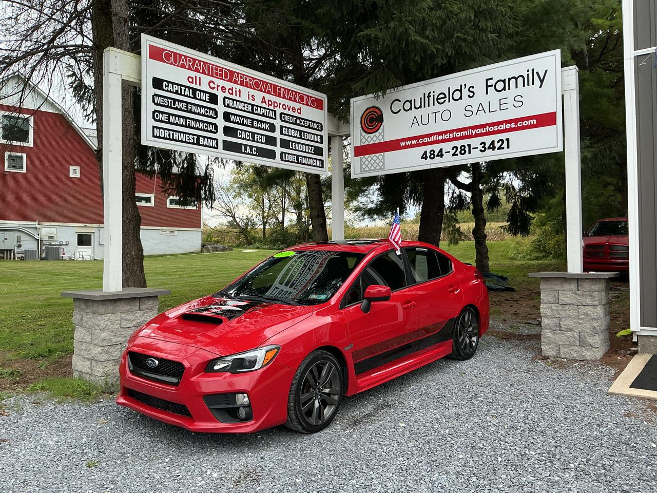 2016 Subaru WRX 4dr Sdn Man Premium