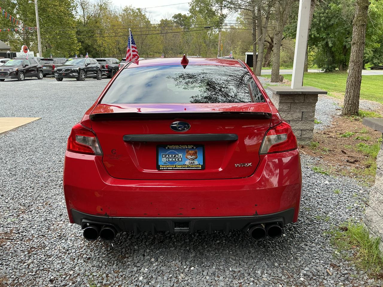 Subaru WRX 4dr Sdn Man Premium 2016