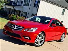2011 Mercedes-Benz E-Class 