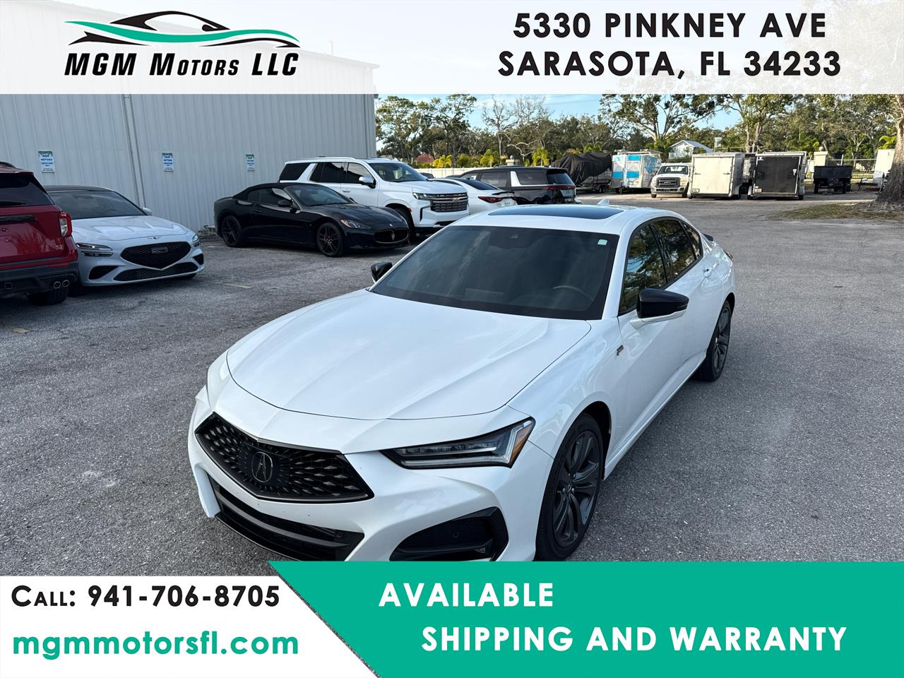 Acura TLX A-Spec Package 2022