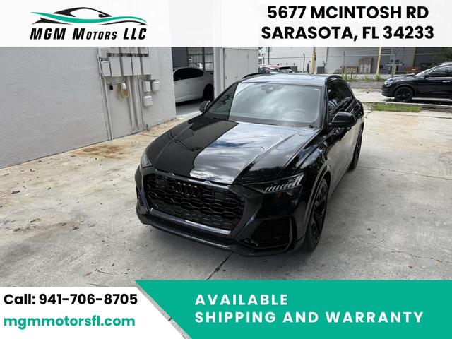 Black 2021 Audi RS Q8 SUV / Crossover All-Wheel Drive Automatic