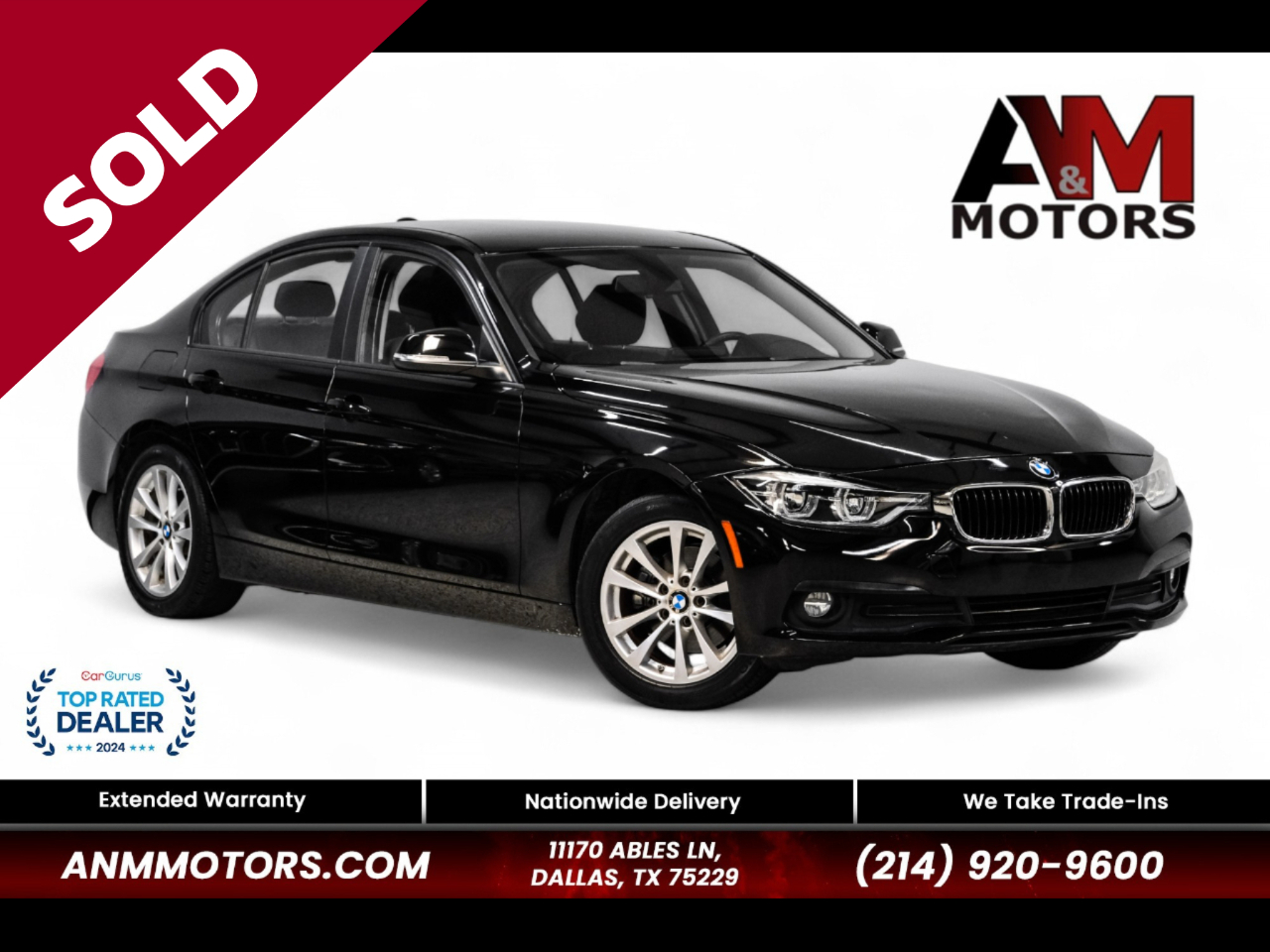 2018 BMW 3-Series 320i Sedan