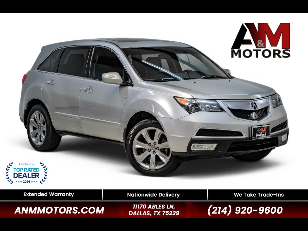 2011 Acura MDX 6-Spd AT w/Advance Package