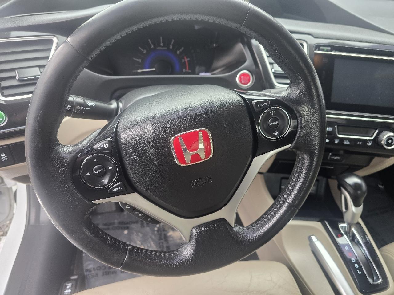 Honda Civic EX-L Sedan CVT 2014