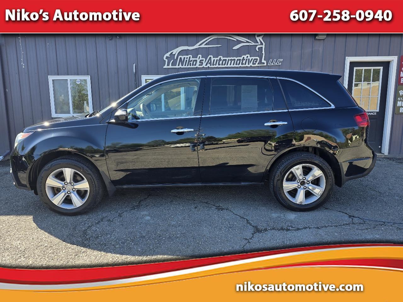 Acura MDX 6-Spd AT w/Tech Package 2012