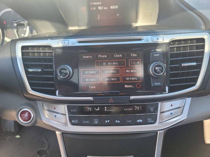 Honda Accord EX-L Sedan CVT 2015