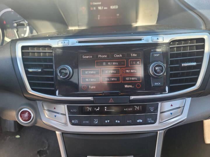 Honda Accord EX-L Sedan CVT 2015