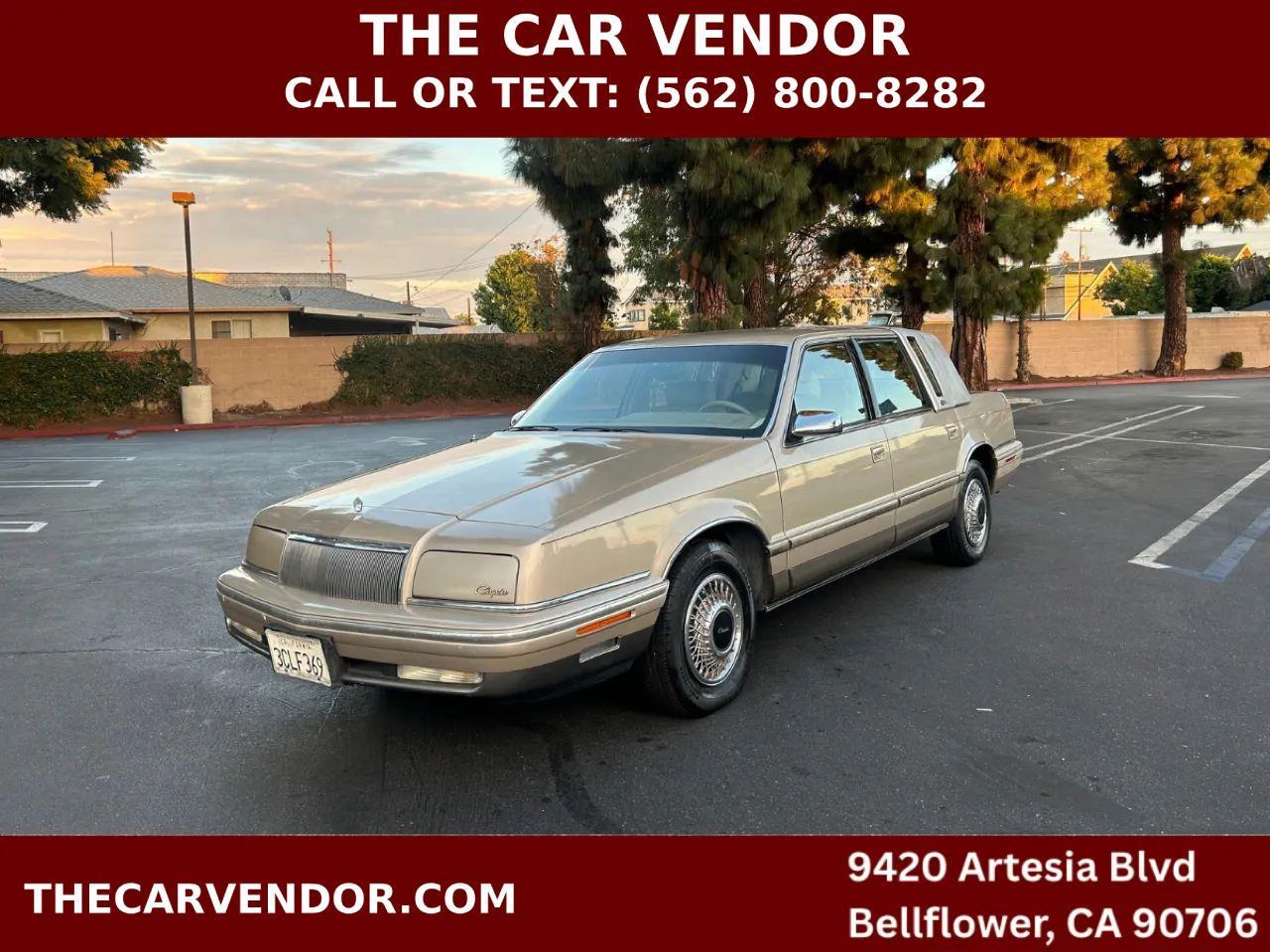 Chrysler Fifth Avenue Base 1993