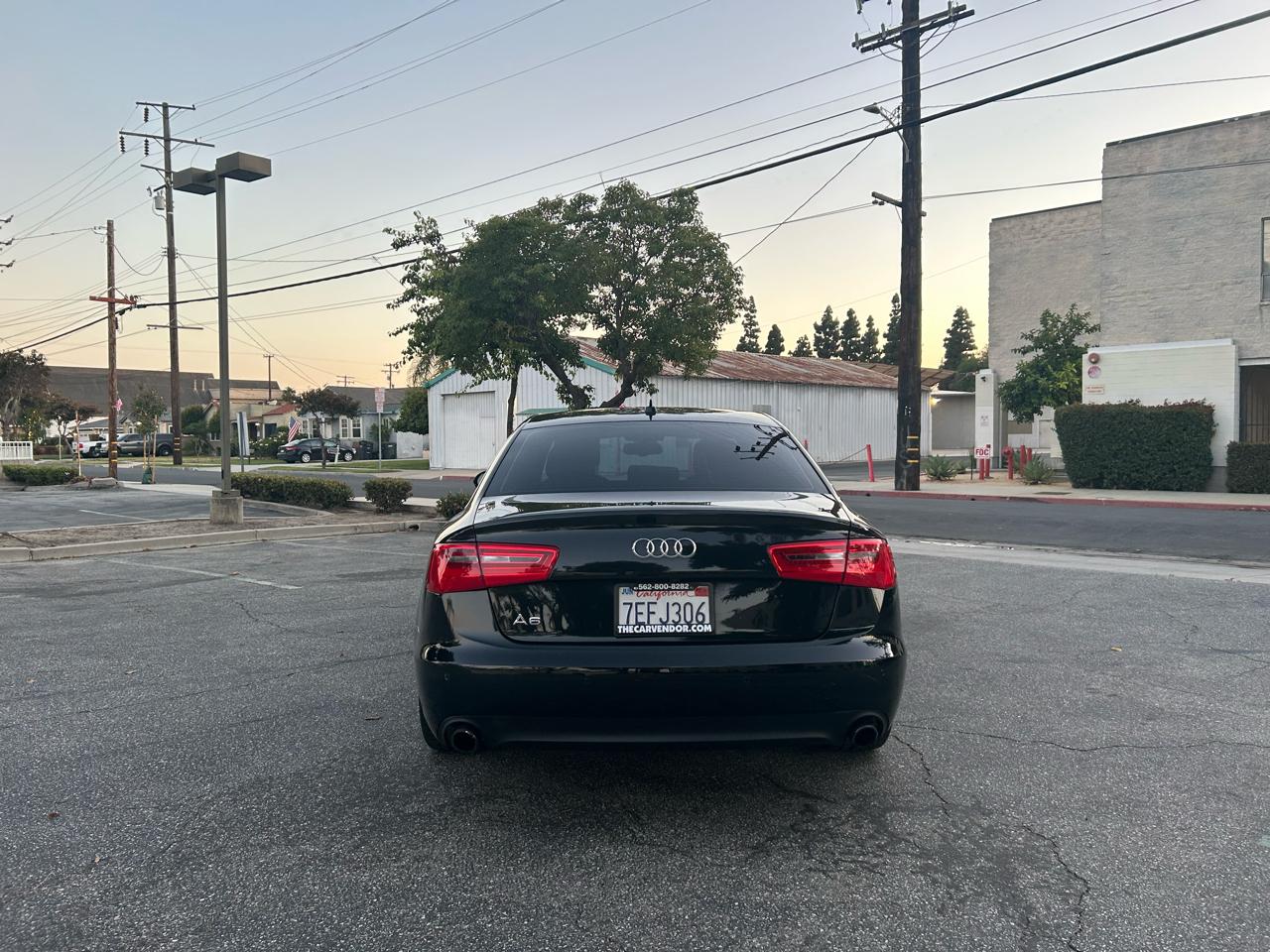 Audi A6 2.0T Premium Sedan FrontTrak Multitronic 2014