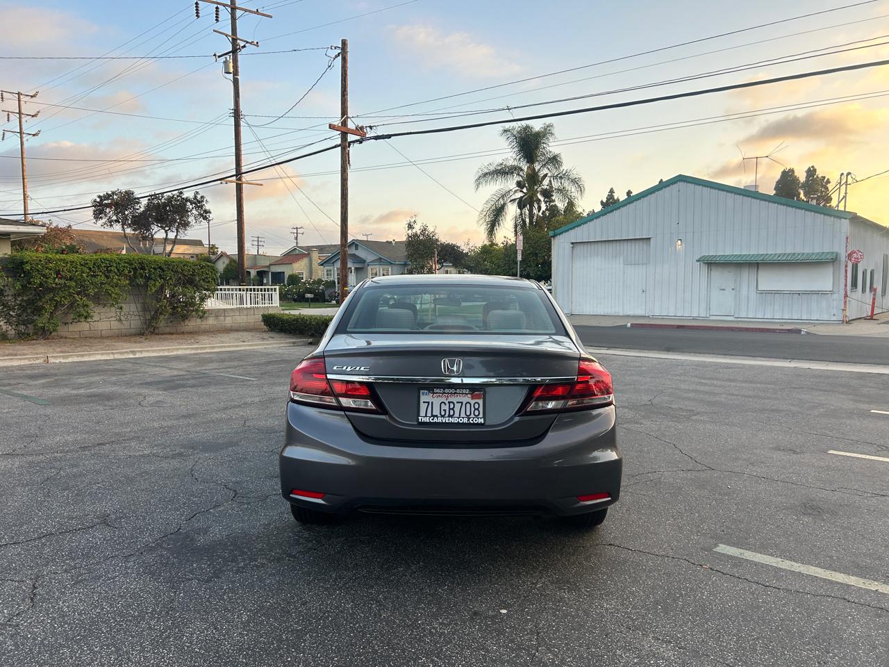 Honda Civic LX Sedan CVT 2015