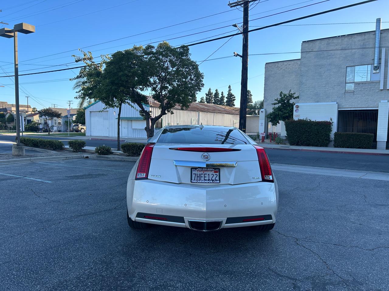 Cadillac CTS Performance Coupe 2012