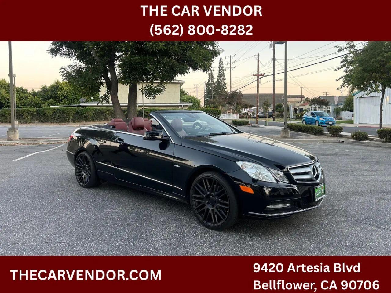 Mercedes-Benz E-Class E350 Cabriolet 2012