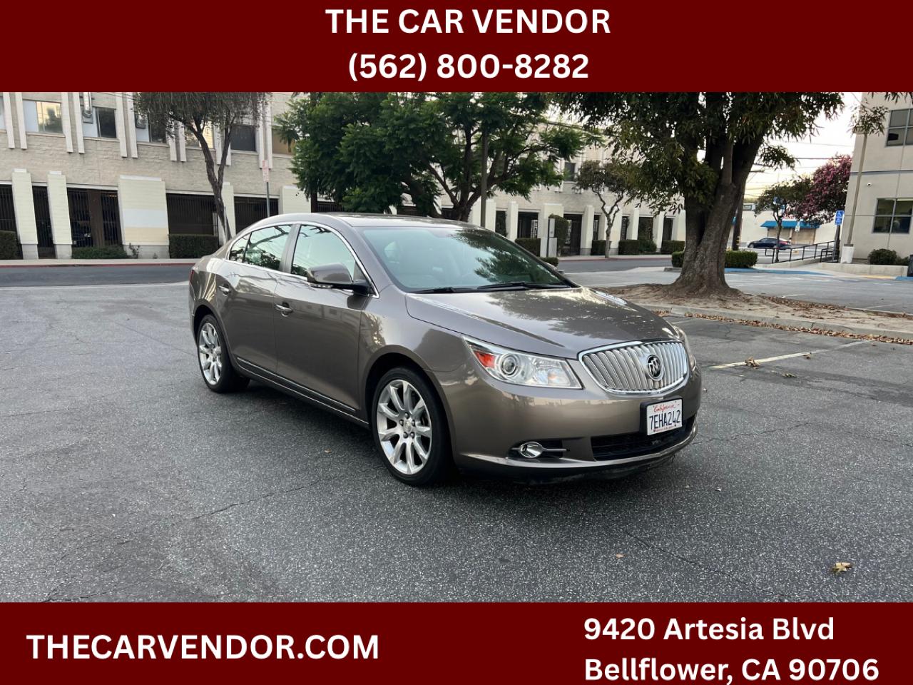 Brown (Beige) 2011 Buick LaCrosse Sedan Front-Wheel Drive Automatic