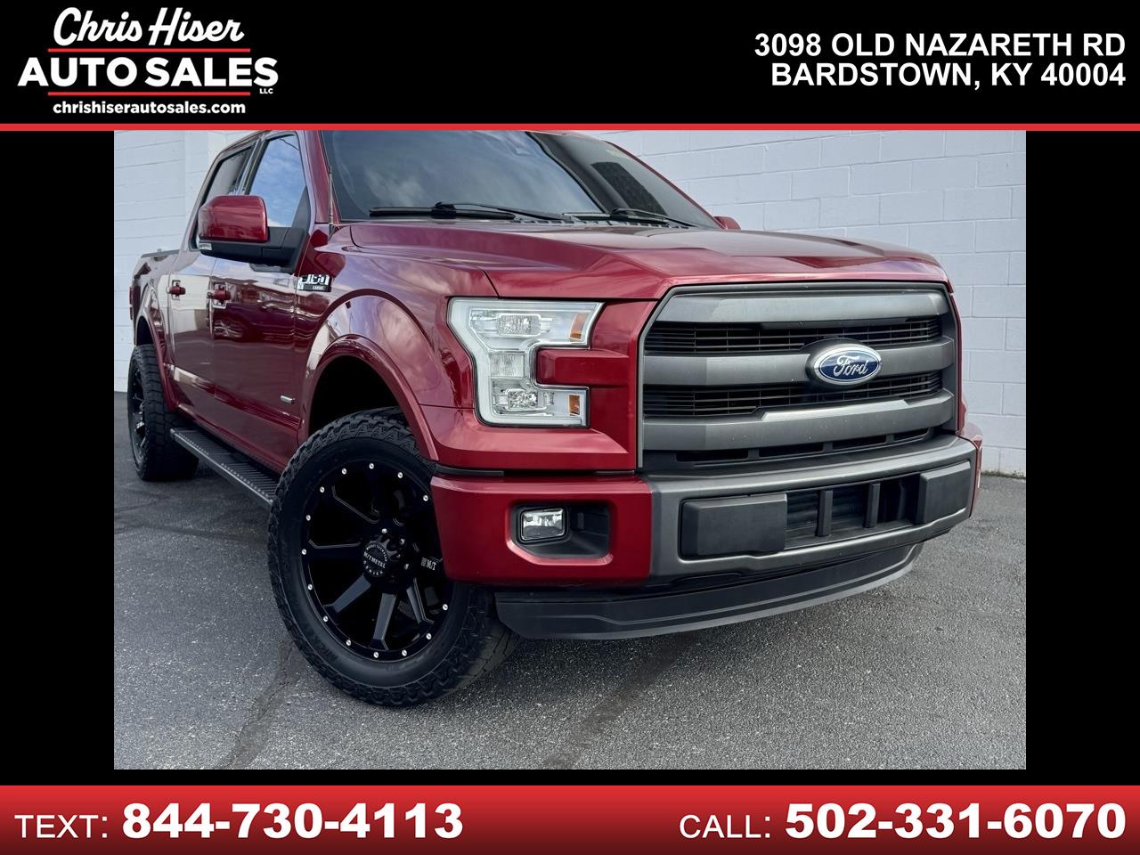 2015 Ford F-150 2WD SuperCrew 157" XL