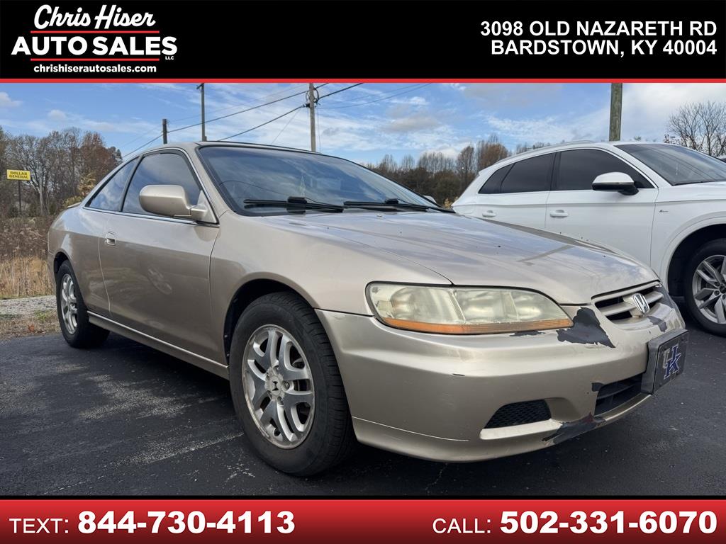 2001 Honda Accord Cpe EX Auto V6 w/Leather