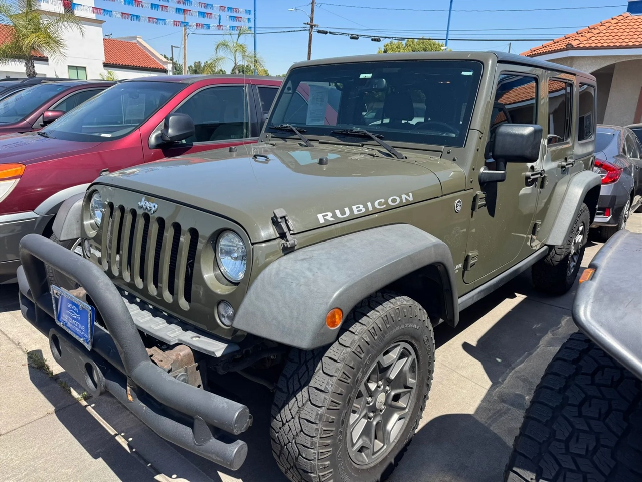 2015 Jeep Wrangler Unlimited Rubicon Sport Utility 4D