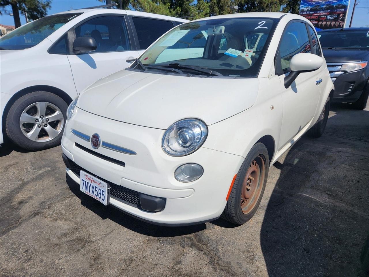 2012 Fiat 500 Pop Hatchback 2D