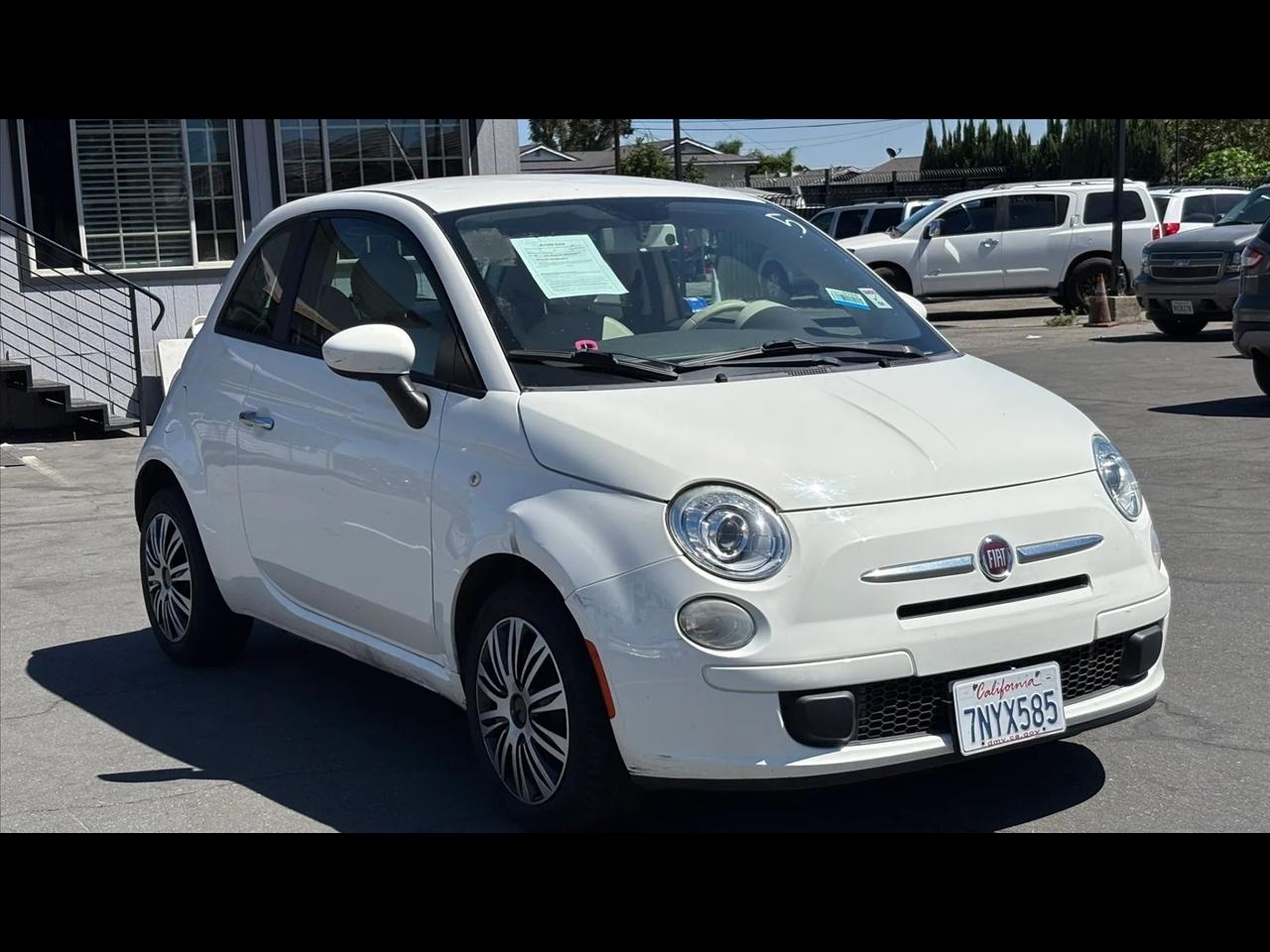 2012 Fiat 500 Pop Hatchback 2D