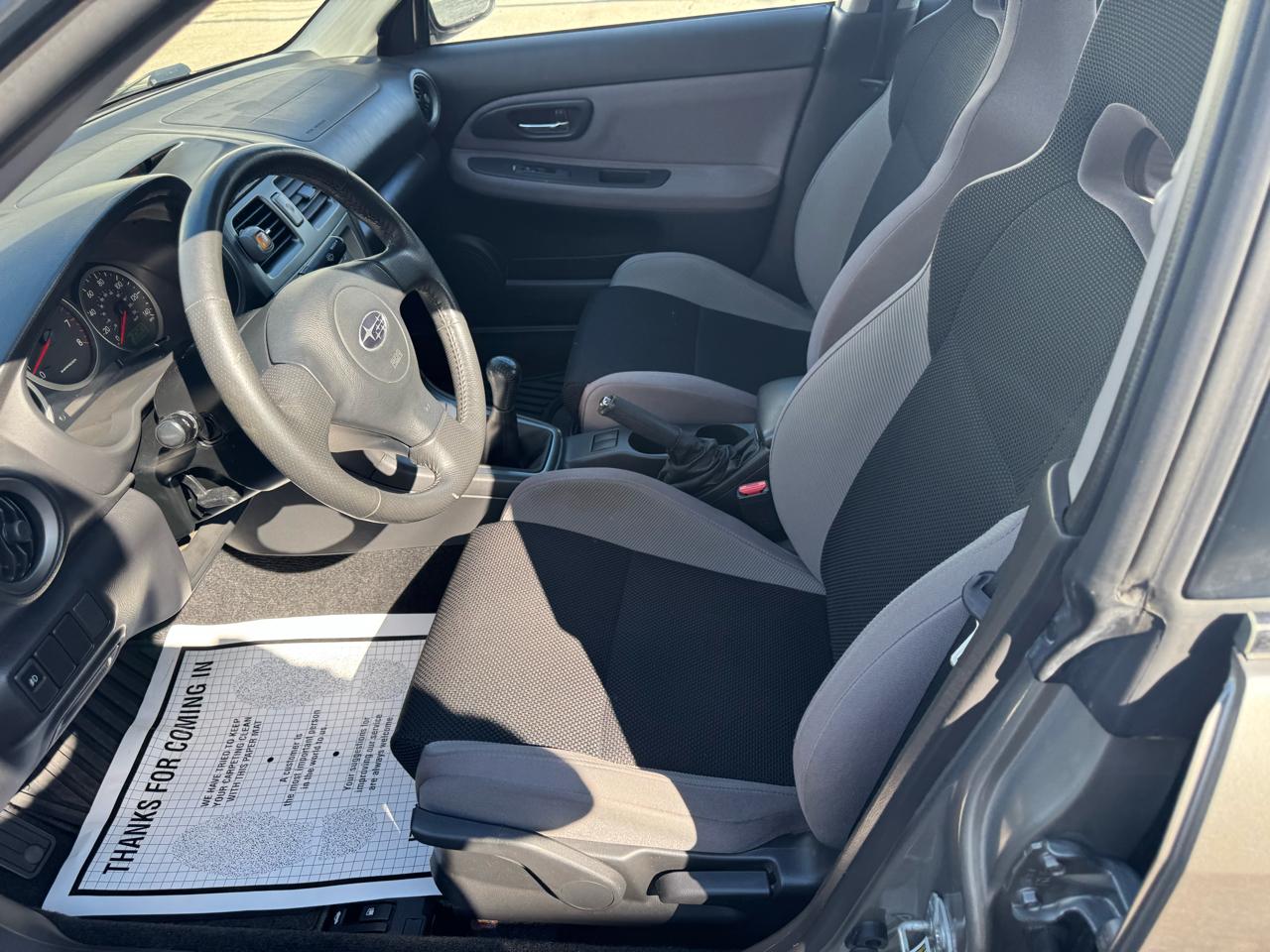 Subaru Impreza Sedan 2.5 WRX Manual 2006
