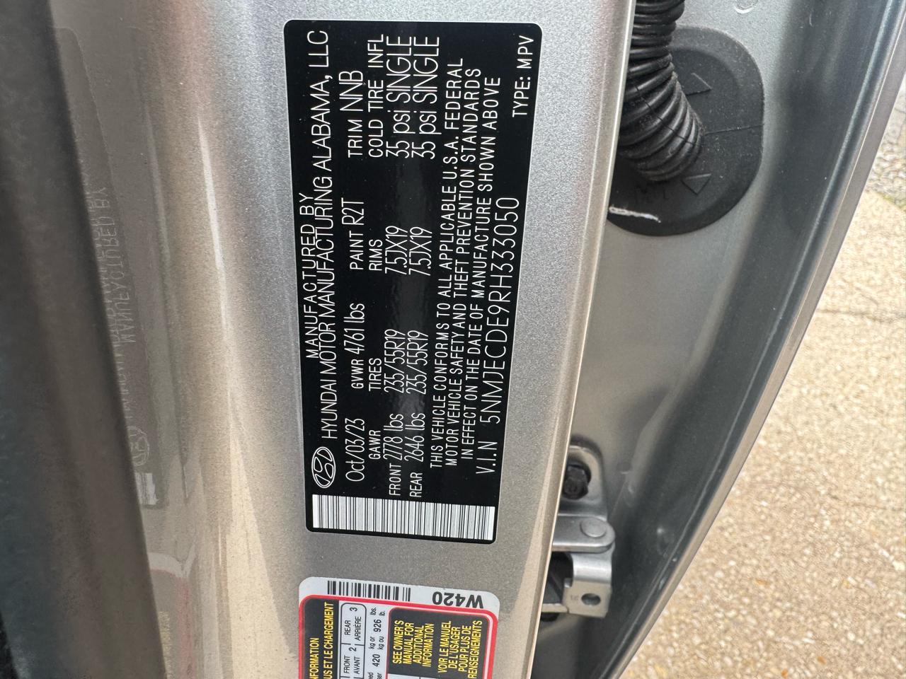 Hyundai Tucson Limited AWD 2024