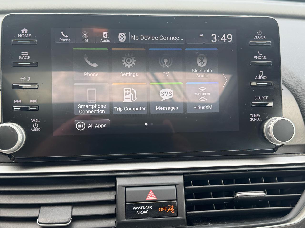 Honda Accord Sedan EX-L 1.5T CVT 2020