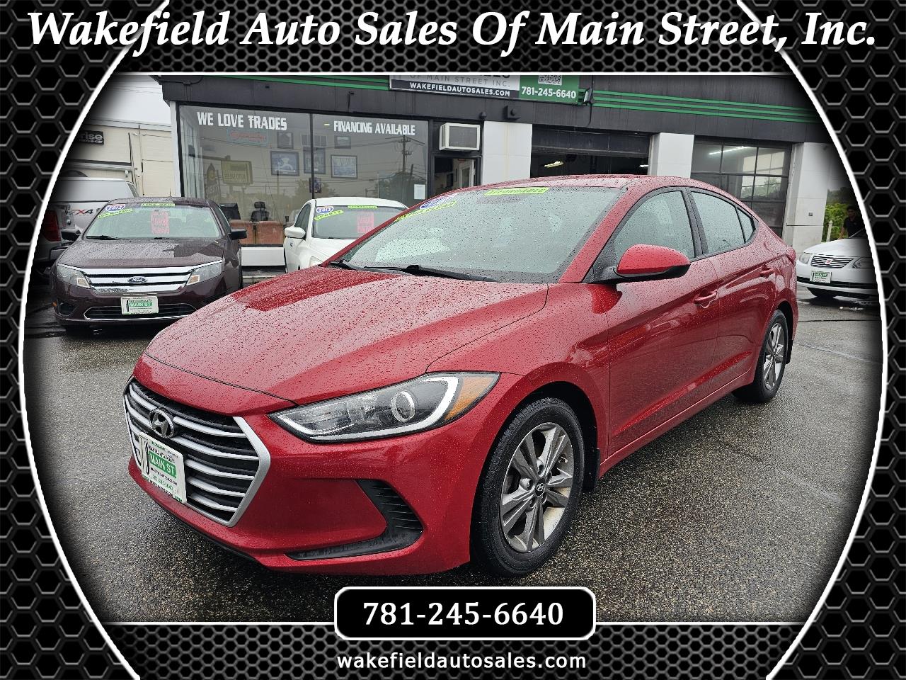 2018 Hyundai Elantra Value Edition Auto