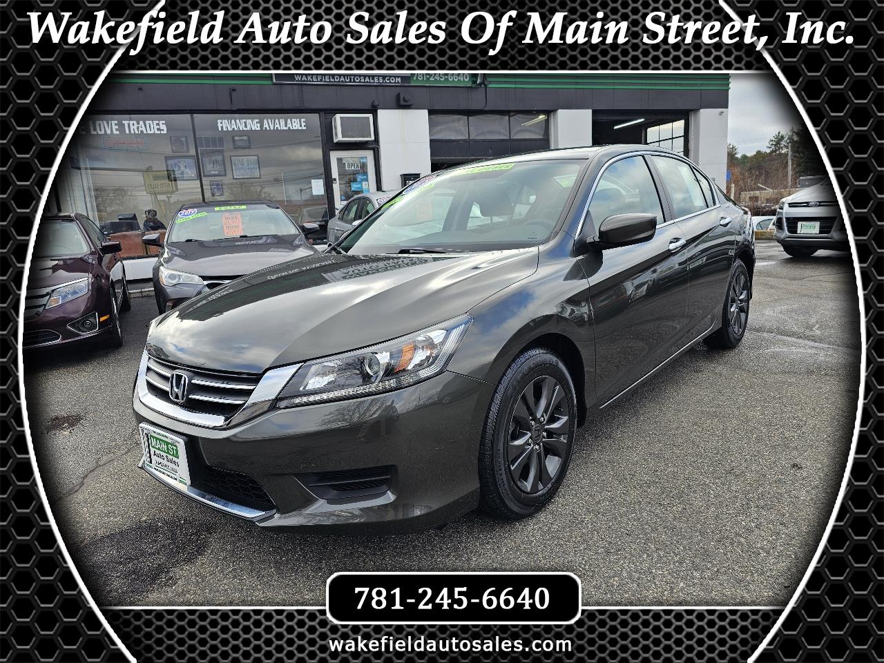 2013 Honda Accord LX Sedan CVT