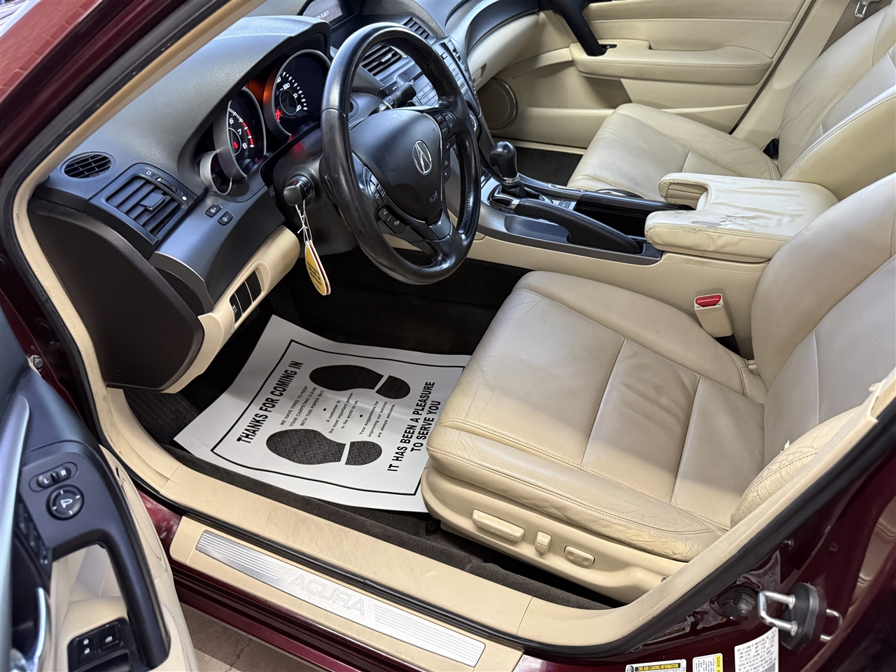 Acura TL 6-Speed AT 2012 Acura TL 6-Speed AT 2012